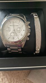 Mk watch bracelet set