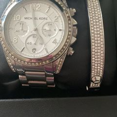 Mk watch bracelet set