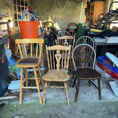 Oak chairs
