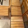4 x Lovely Wooden Kitchen Dining Chairs - Can Deliver Image 2