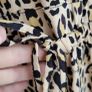 WAREHOUSE leopard print draw-string midi Sz 12 - Bnwt Rrp 55 Image 5