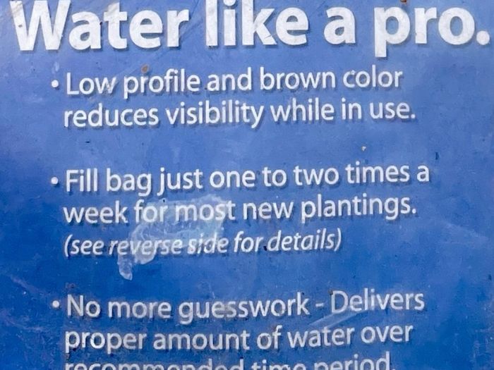 Tree Watering Bag / Brand New