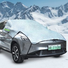 windshield and hood cover snow ice frost
