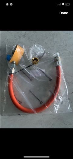 Gas pig tail