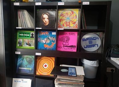 record collection -good mix of house,trance,hard house from 1995-2000