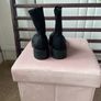 ankle boots  Zara size 39 sock ankle boot Image 4
