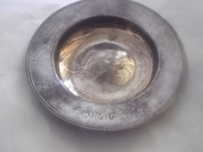 a solid irish silver dish dublin silver