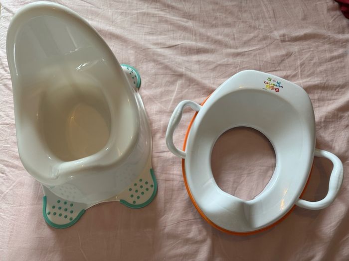 potty and toilet seat