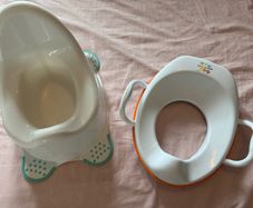 potty and toilet seat