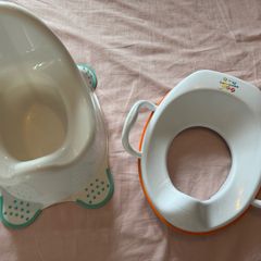 potty and toilet seat