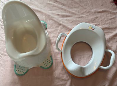 potty and toilet seat