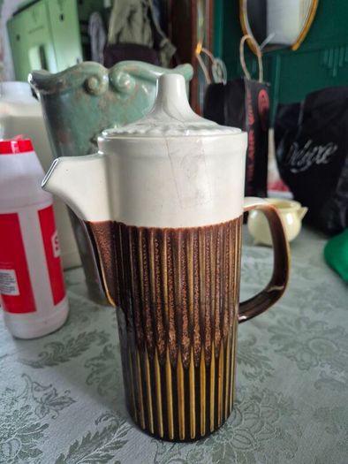 Vintage Retro Mid Century Ulster studio pottery Coffee pot