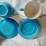Vintage cups and saucers, Atlantis , Celtic ceramics, Kilrush ceramics Image 4