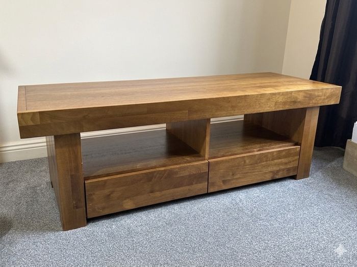 Harvey Norman Toki Entertainment Unit American Black Walnut Premium Quality