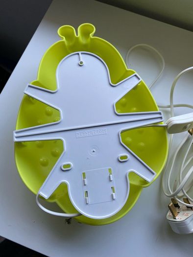 2 x IKEA lime green bug lights