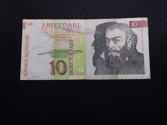 Slovenia Banknote - 10 Tolarjev - 1992