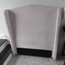 Pink Single Bed frame (fabric) Image 5