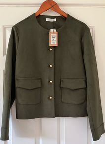BNWT Ladies Green Jacket by Gallery, Dunne's