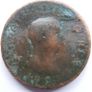 1806 Halfpenny - George III British Copper Coin Image 2