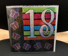 18th birthday greeting card