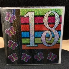 18th birthday greeting card