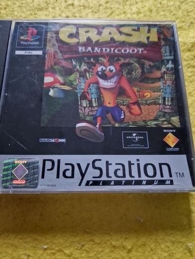Crash Bandicoot PlayStation 1 ps1 PlayStation2 ps2 games Original