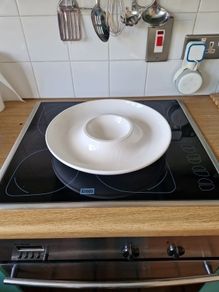 Large Ceramic Chip and Dip Bowl