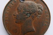 Victoria 1853 Copper Young Head Penny