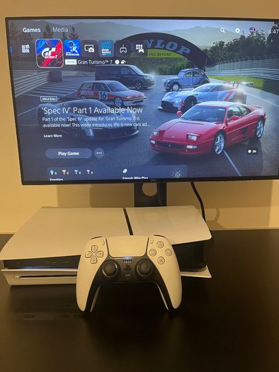 PS5 Slim DISC 1TB boxed with controller