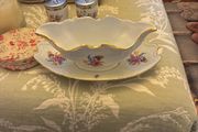 Vintage porcelain "Bernadotte gravy boat with attached under plate