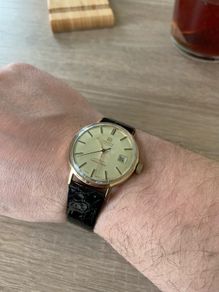 Tissot Seastar Seven Gold Plated Vintage Watch