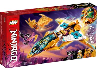 Lego set 71770 Zane's Golden Dragon Jet