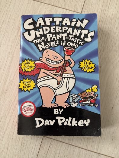 Captain Underpants - There pant-tasting novels in one