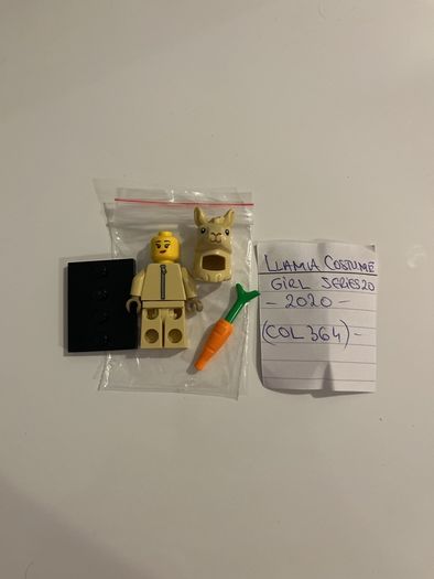 Lego Llama Costume Girl Series 20