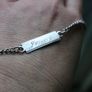 Vintage Solid  Sterling Silver Bracelet 6,1g Image 4