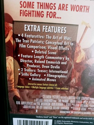 The Patriot (Mel Gibson) (2000) [DVD] Widescreen Edition