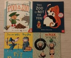 Children's books-Humorous Zoo collection x 4 books