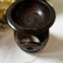 Louis Mulcahy Tenmoku Range Wine Cooler/ Large Vase / Utensils Holder plus free  tea light holder / wax melt Image 9