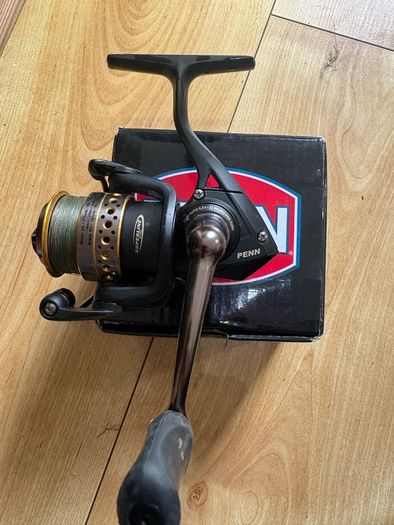 fishing Penn battle 2 1000 size spiderwire braid bass saltwater reel freshwater pike perc trout spinning