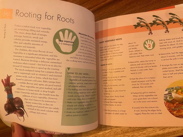 recipe book Gimme Five! Ideas For kids to eat veg and fruit