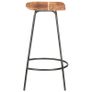 Bar Stools 4 pcs Solid Acacia Wood Image 5