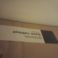 Homebase kitchen flat pack base cabinet