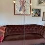 Rare IKEA Kryssbo Medusa Tentacle Jellyfish Stainless Floor Dimmer Accent Lamp Image 6