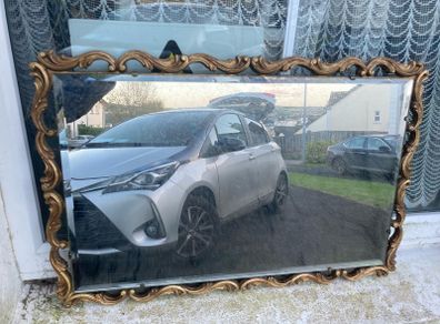 Vintage gold mirror free postage