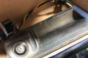 VW reversing camera/boot lock