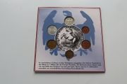 Weimar Republic original antique coins set incl Silver Mark