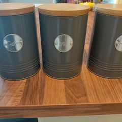 Coffee Tea Sugar Containers