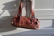Kenneth Cole shoulder bag - burgundy colour