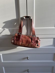 Kenneth Cole shoulder bag - burgundy colour