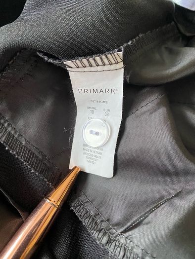 Women's Regular Casual Black Trousers by Primark